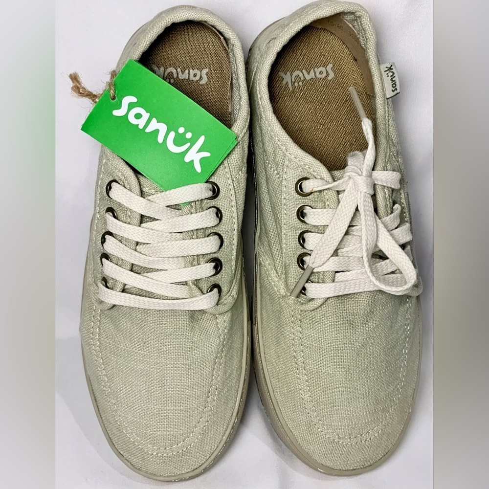 Sanuk - Tideline Lace Up - Hemp - Men’s Size 8 - NWT